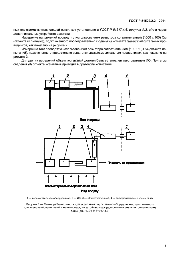 Методы электромагнитных испытаний. ГОСТ Р 51522.1-2011 заменен на ГОСТ.