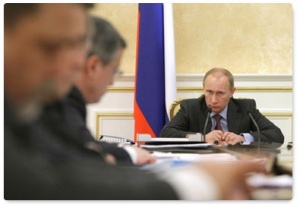 В.В.Путин провёл совещание по вопросу контроля за обеспечением безопасности горных работ