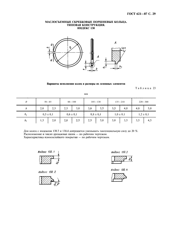 Маслоотражательное кольцо чертеж