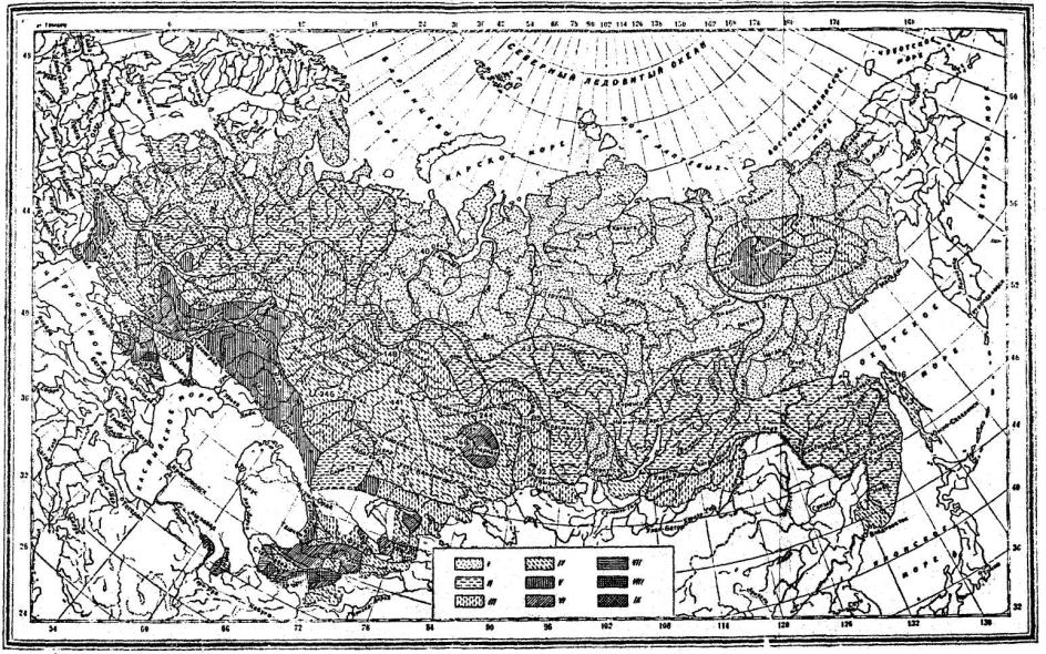 Реки ссср карта