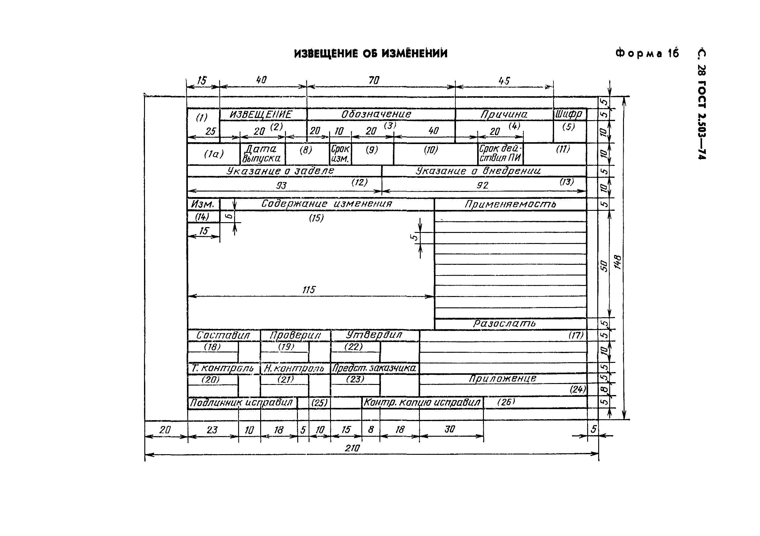 Внесение изменений чертежи