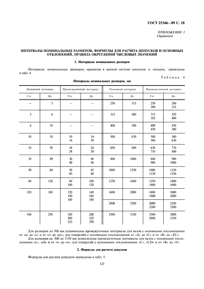 25346-89 Допуски и посадки.