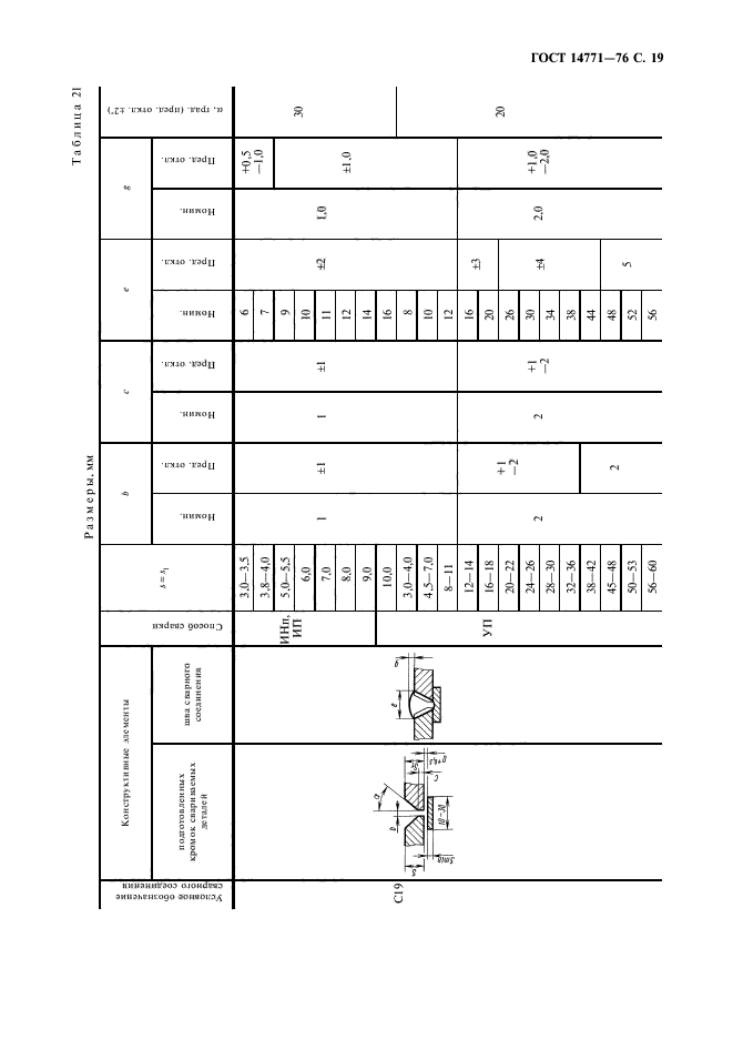 Гост 14771 76 на чертеже