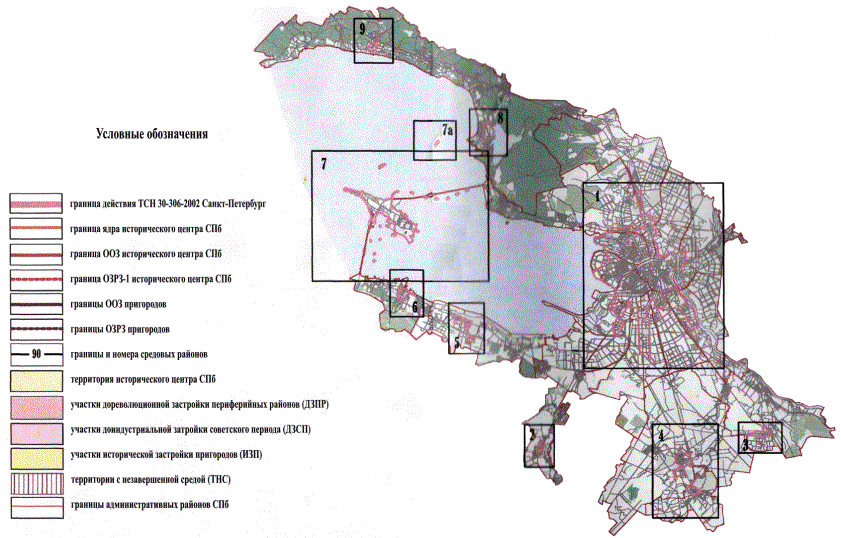 Пзз санкт петербурга карта