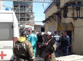 На Иркутском масложировом комбинате от пожара пострадали четверо рабочих
