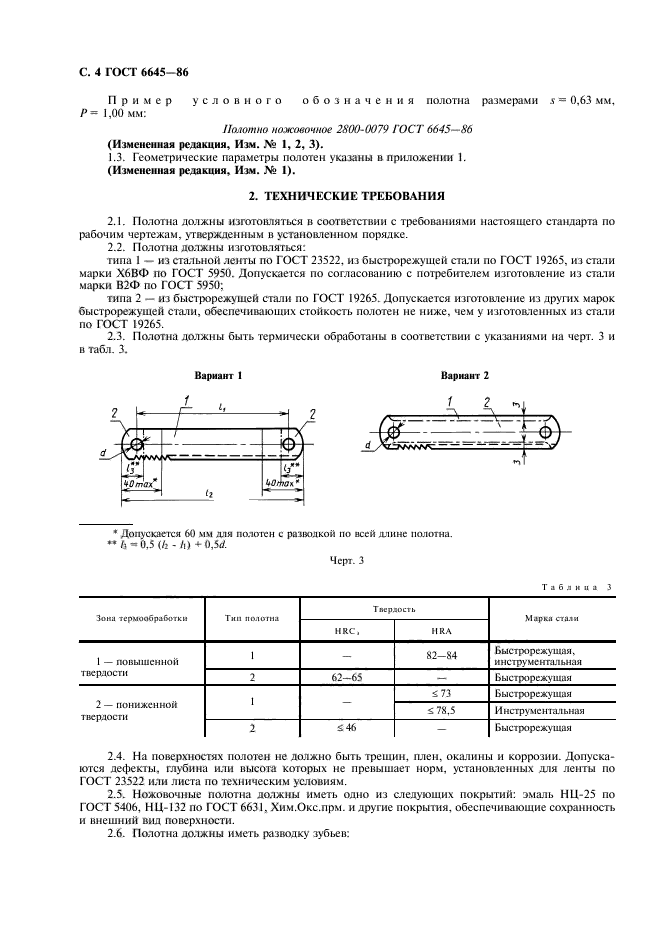 Толщина полотна по металлу. Гост 6645-86 полотна ножовочные для металла. полотно 2800-0079 гост 6645-86. полотно.нож.2800-0006 гост 6645. ножовочное полотно 6645-86.