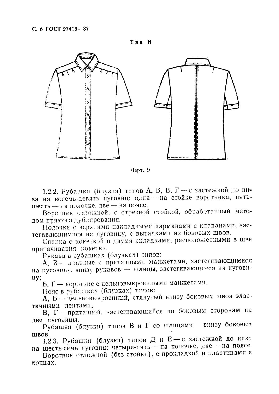 План описания внешнего вида изделия