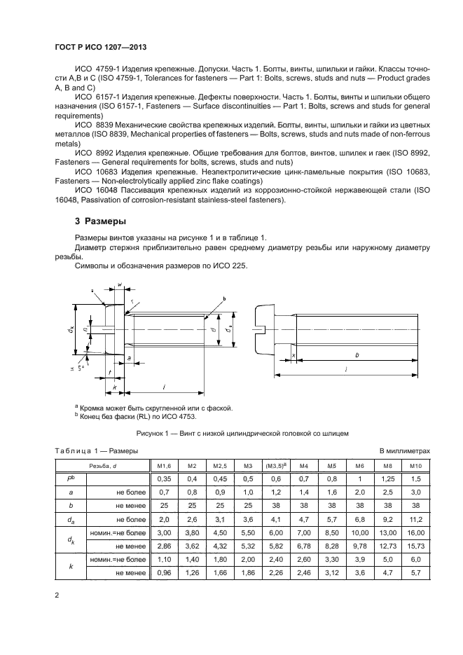 2013 iso. Винт ГОСТ ИСО 1207. Винт с плоской ГОСТ Р ИСО 1580-2013. Винт с плоской головкой ГОСТ Р ИСО 1580 м5 х20. Винт с низкой головкой ГОСТ Р ИСО 1207.