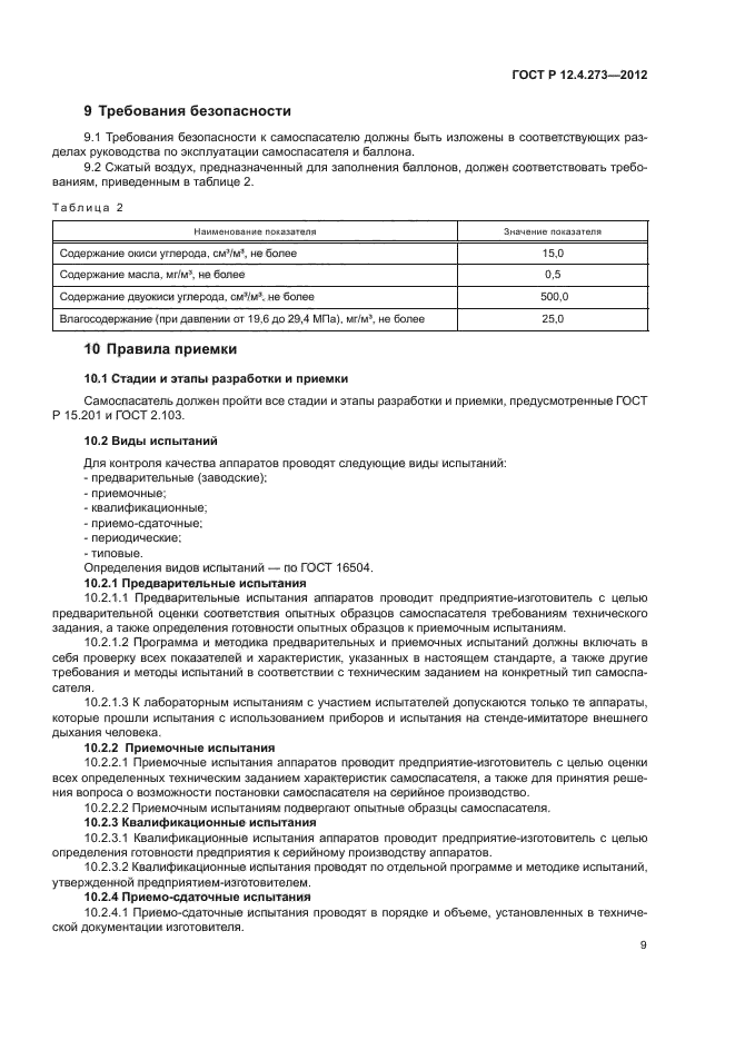 Программа испытаний установки. Программа и методика предварительных испытаний. требования к методам испытаний.