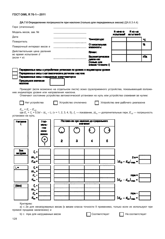 Код r 76.1. OIML R 76-1.