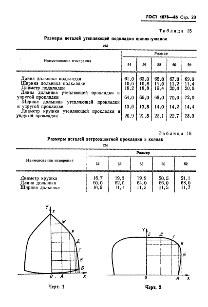 Размер шапки ушанки