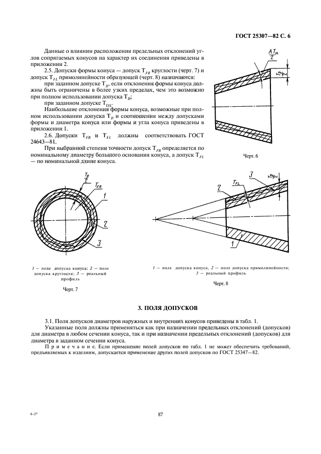 Допуск на конусность на чертеже