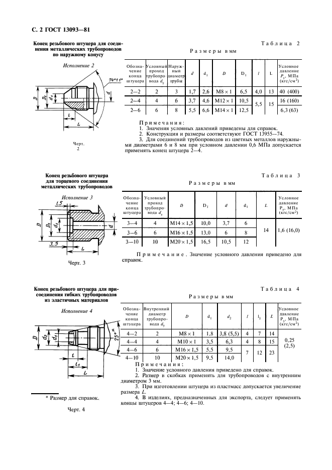 Гост 42705 81 фитинги pdf чертежи