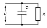 Резистор параллельно конденсатору. Схема конденсатор с параллельным резистором. Параллельное включение резистора и конденсатора в схемах. Резистор и конденсатор параллельно фильтр.