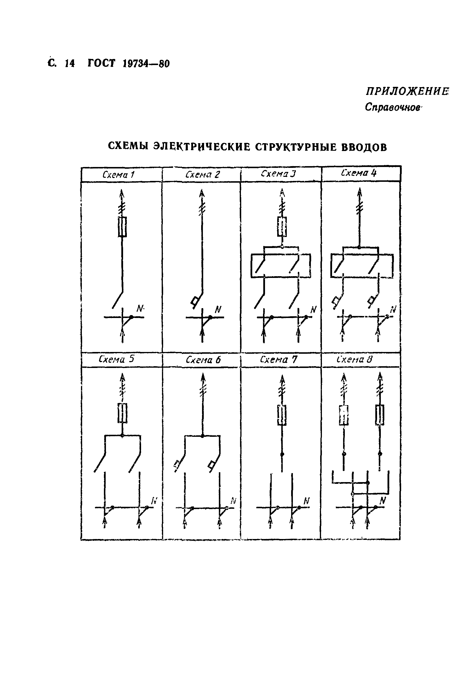 Схема вводного устройства лифта