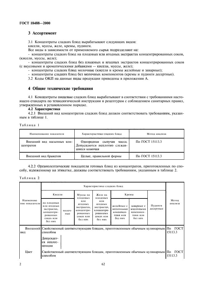 Госты кулинарной продукции. Концентраты пищевые ГОСТ. ГОСТ 18488-2000. Ассортимент блюд ГОСТ. Концентраты сладких блюд.