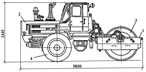 Т 150 чертеж