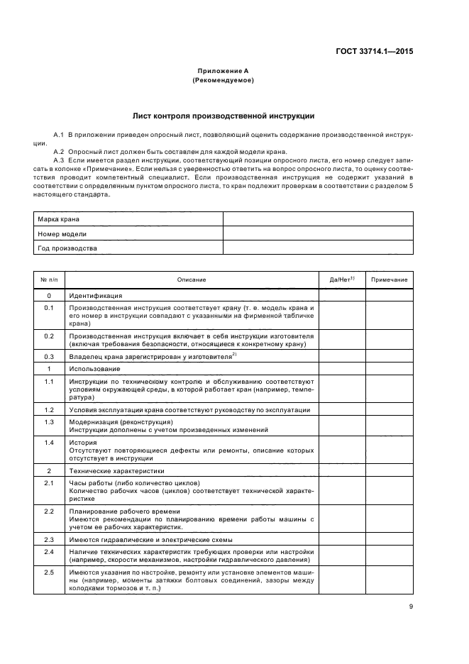 Инструкция производственно технического контроля