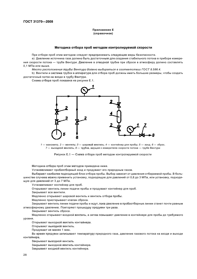 Инструкция по отбору проб