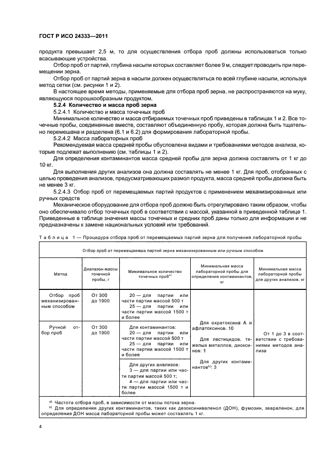 Методы отбора проб семян. Методика отбора проб зерна. Технические средства для отбора проб зерна.