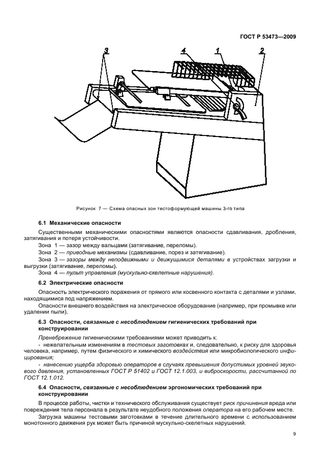 Технические условия машины и оборудование