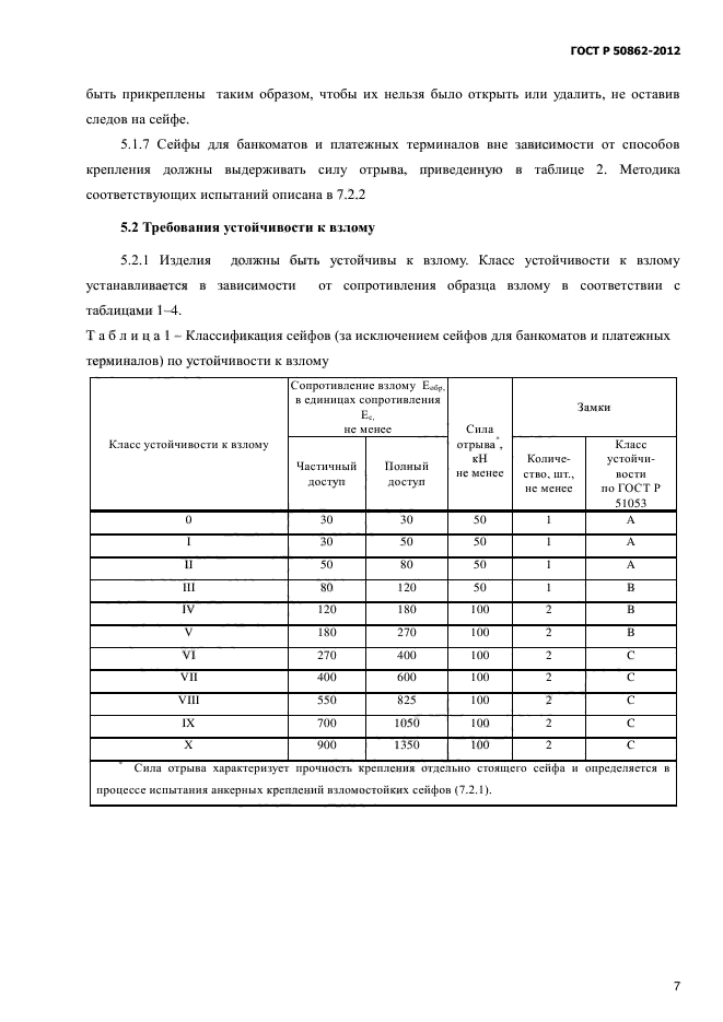 Гост р 50862 2017 сейфы сейфовые комнаты и хранилища