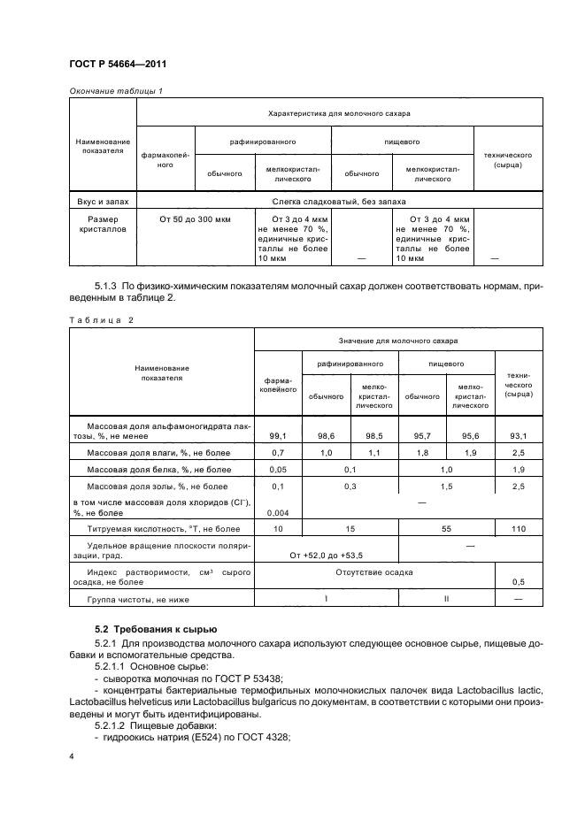 Гост или ту на десерт молочный