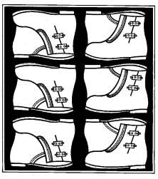 В какой последовательности должна маркироваться обувь?