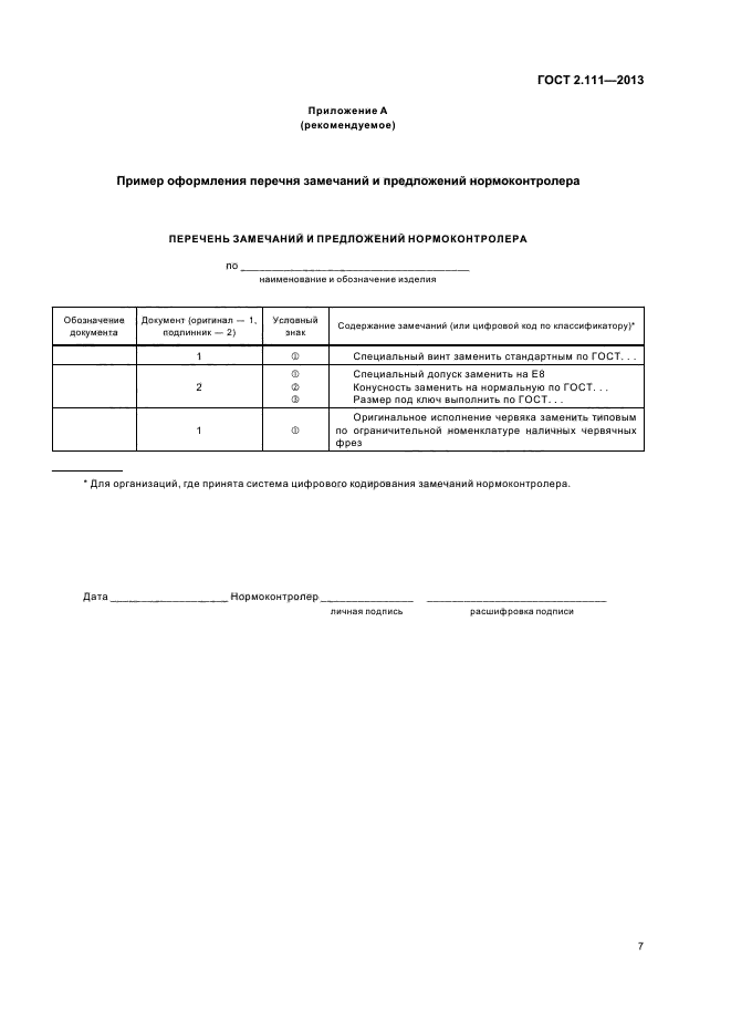 Лист нормоконтроля для дипломной работы образец