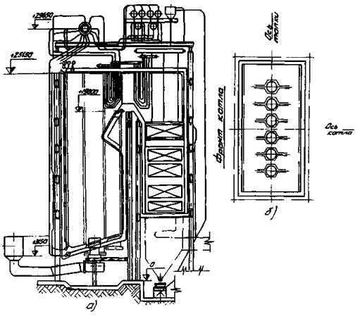 Котел тгм 96 чертеж