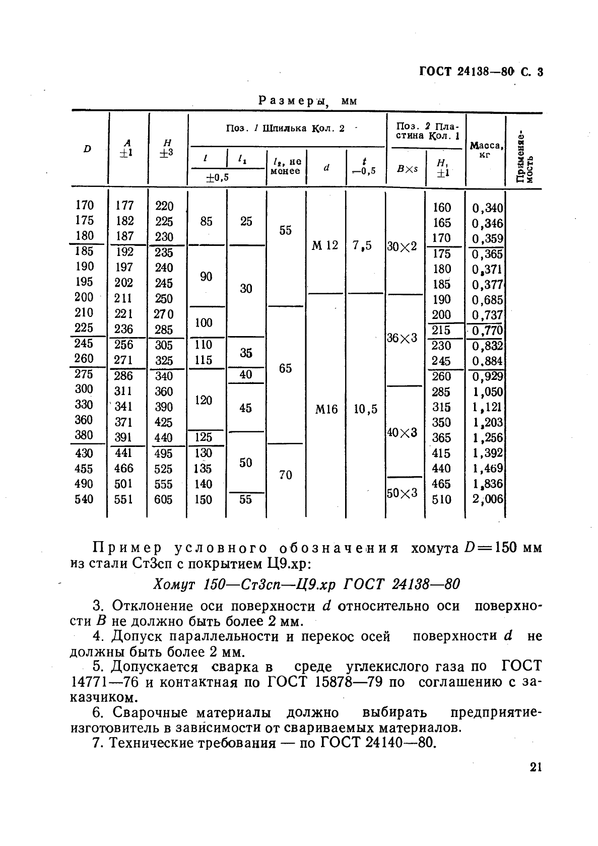 Хомут Гост 24137 80 Фото