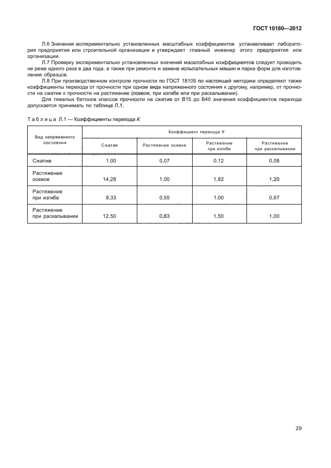 Гост контрольные образцы бетона