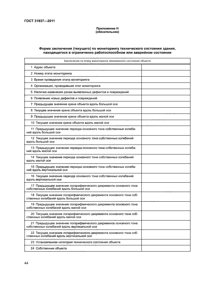 Общие технические осмотры зданий и сооружений. Общие технические осмотры зданий и сооружений